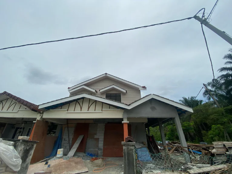 Renovasi Penuh Rumah Teres